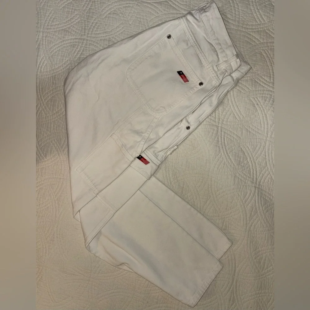 Revolve White Cargo Pants Brand- Honor the Gift Americana